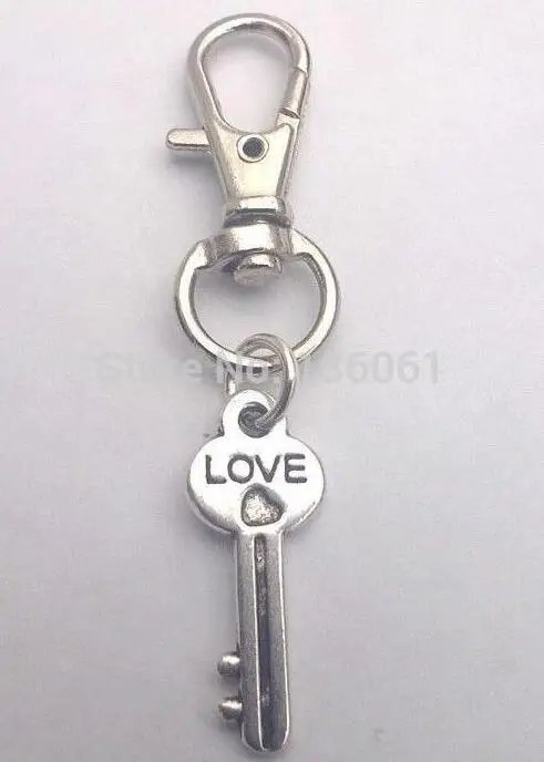 Винтажные серебряные ключи панда морская лошадь попугай бабочка маска Двойное