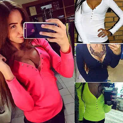 2016 Blusas Feminino хлопковые женские рубашки повседневные с длинным рукавом v-образным
