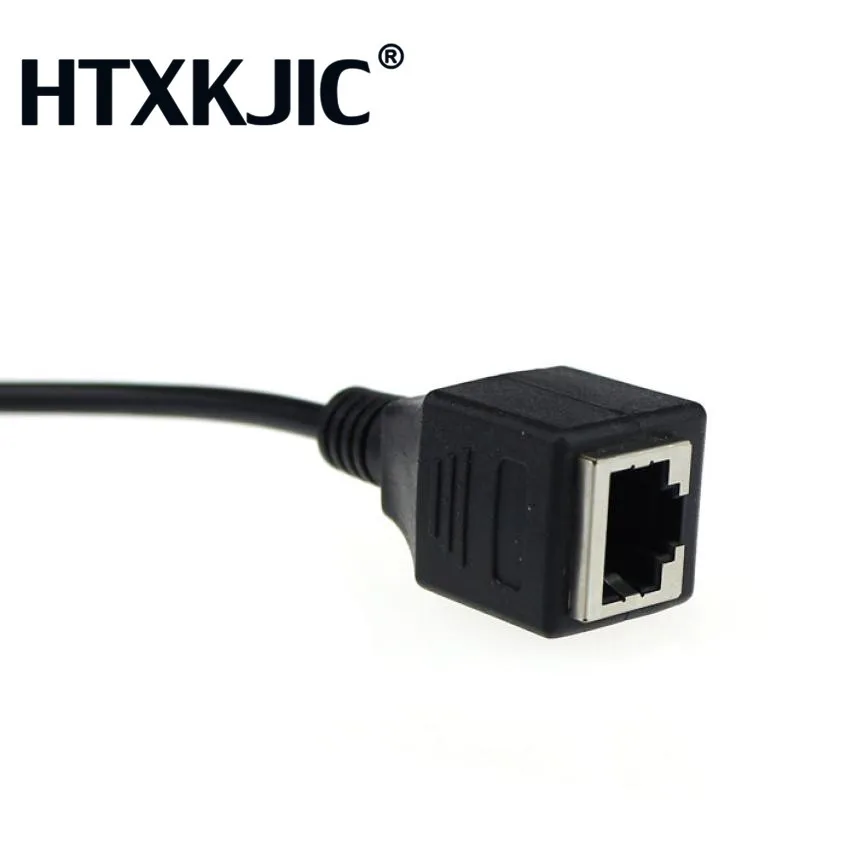 Сетевой переходник RJ45 мама к разъему DC3.5 папа 3 5 постоянного тока для устройства с