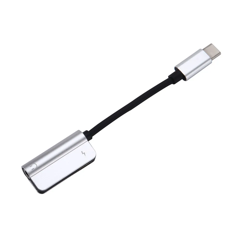 USB C аудио кабель 2 в 1 Type-C до 3 5 мм разъем для наушников адаптер приемник сплиттер