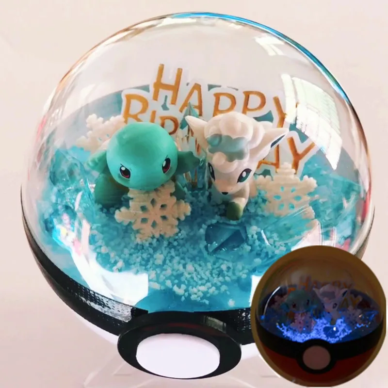 Многоцветный конструктор Покемон Pet pokebolas фигурка Пикачу чармандер, Сквиртл Charizard мяч с монстрами для подарка на день рождения