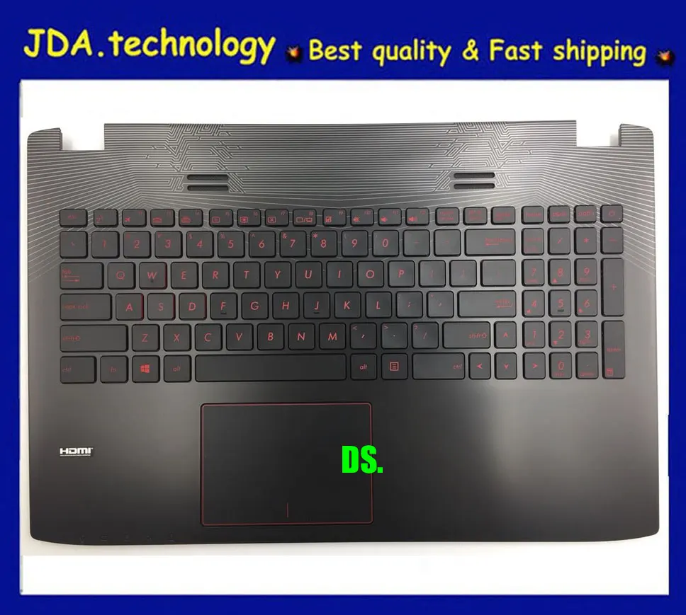 Genines для ASUS Flying Fortress ROG ZX50 ZX50J ZX50JX GL552 GL552VW GL552J подставка клавиатуры US панель Верхняя