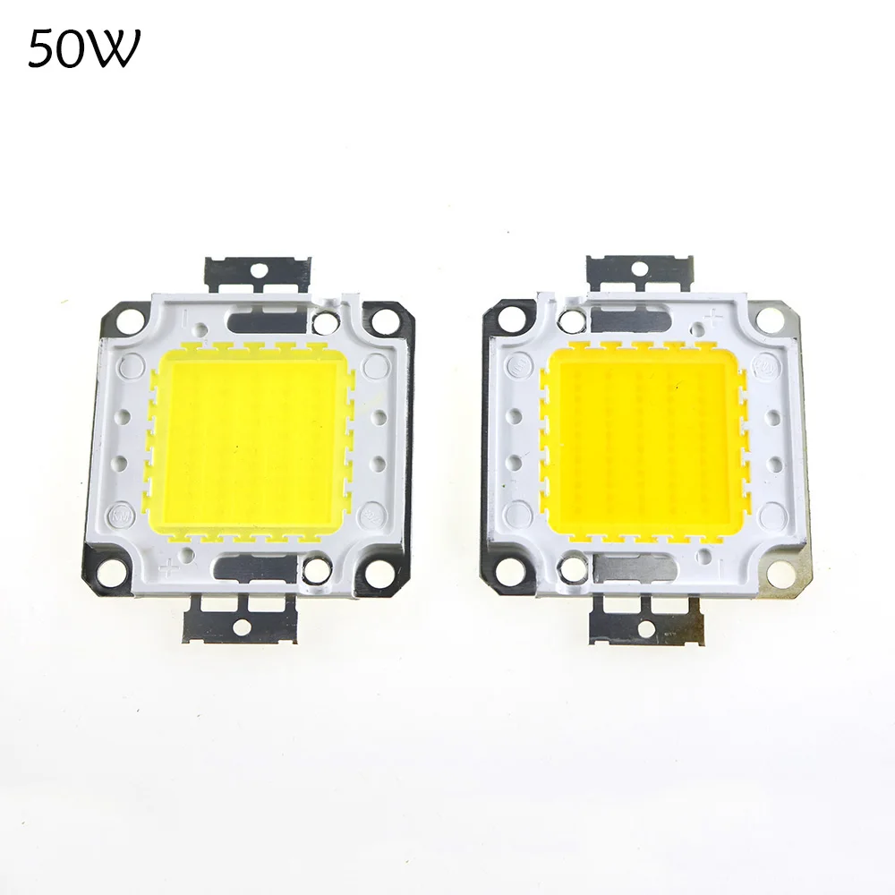 DC30 36V LED High Power COB Chip 10/20/30/50/100W интегрированный источник SMD для прожектора наружного