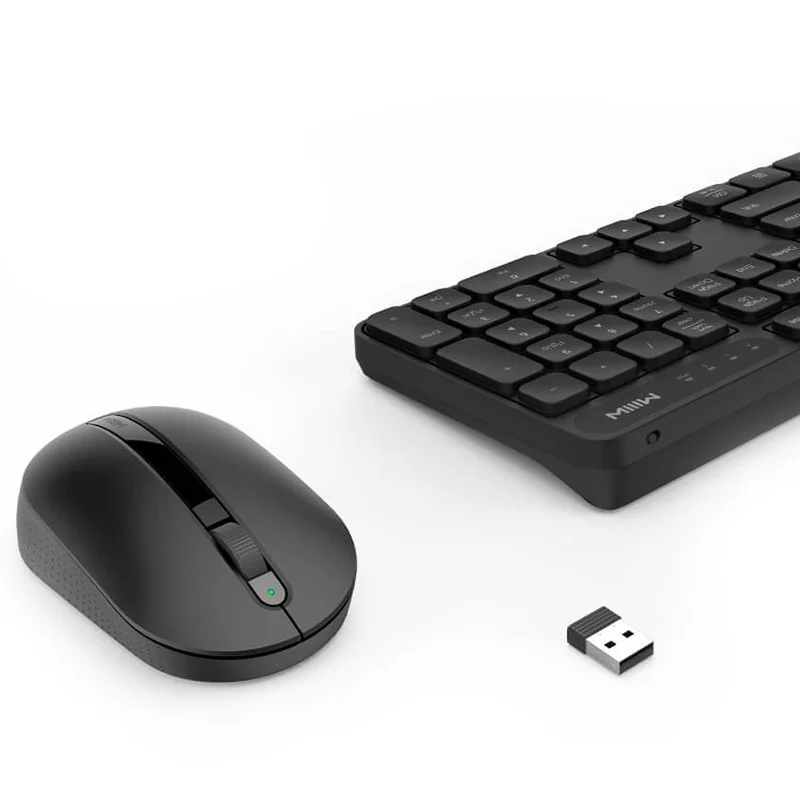 MI Mijia MIIIW Беспроводная Офисная Клавиатура набор мыши система Windows/Mac одна кнопка