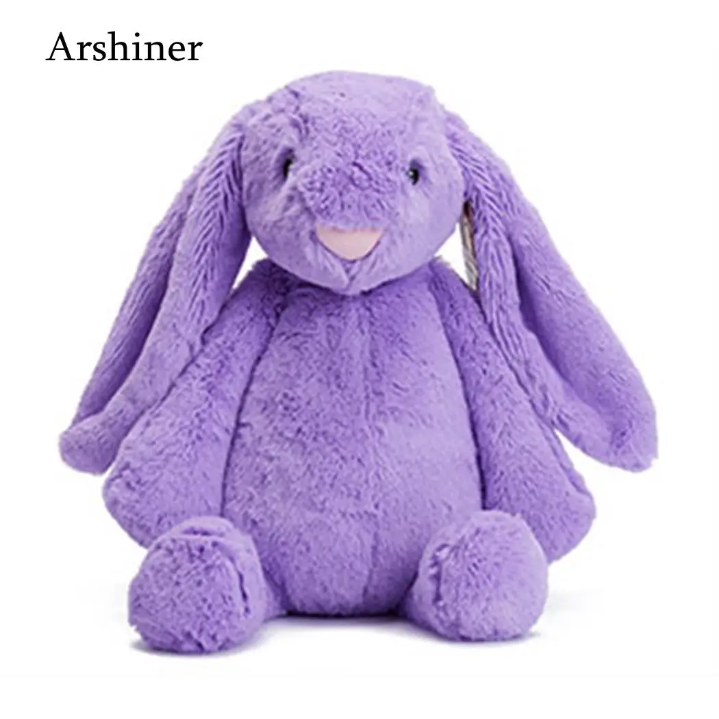 25 см мягкие удобные кролик спящий плюш Твердые партии кукла игрушка Подарки в