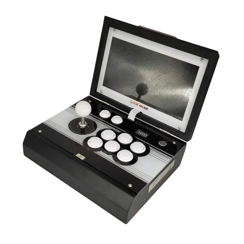 1500 in 1 Box 9 1" Pandora Treasure 3D 2448 в 1 аркадная консоль портативная аркадная коробка 9 с нулевой задержкой джойстик Кнопка Ретро видео машина - Цвет: 1500 in 1 Box 9