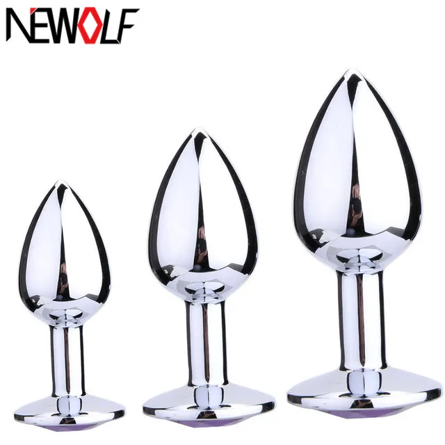 Анальная пробка из нержавеющей стали секс-игрушки для женщин массажер с анальной