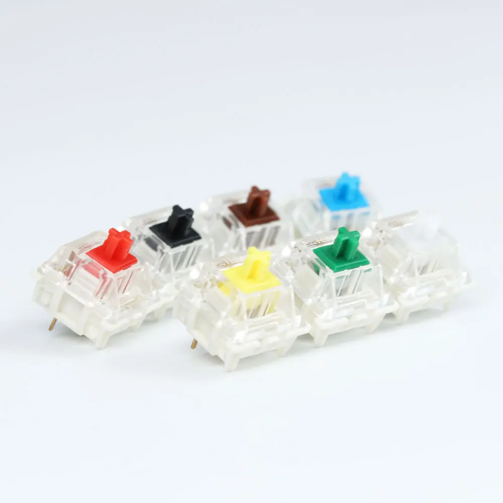 Gateron переключатели 3pin SMD СВЕТОДИОДНЫЙ Underglow светодиодный совместимый для MX механическая клавиатура прозрачная крышка белая основа