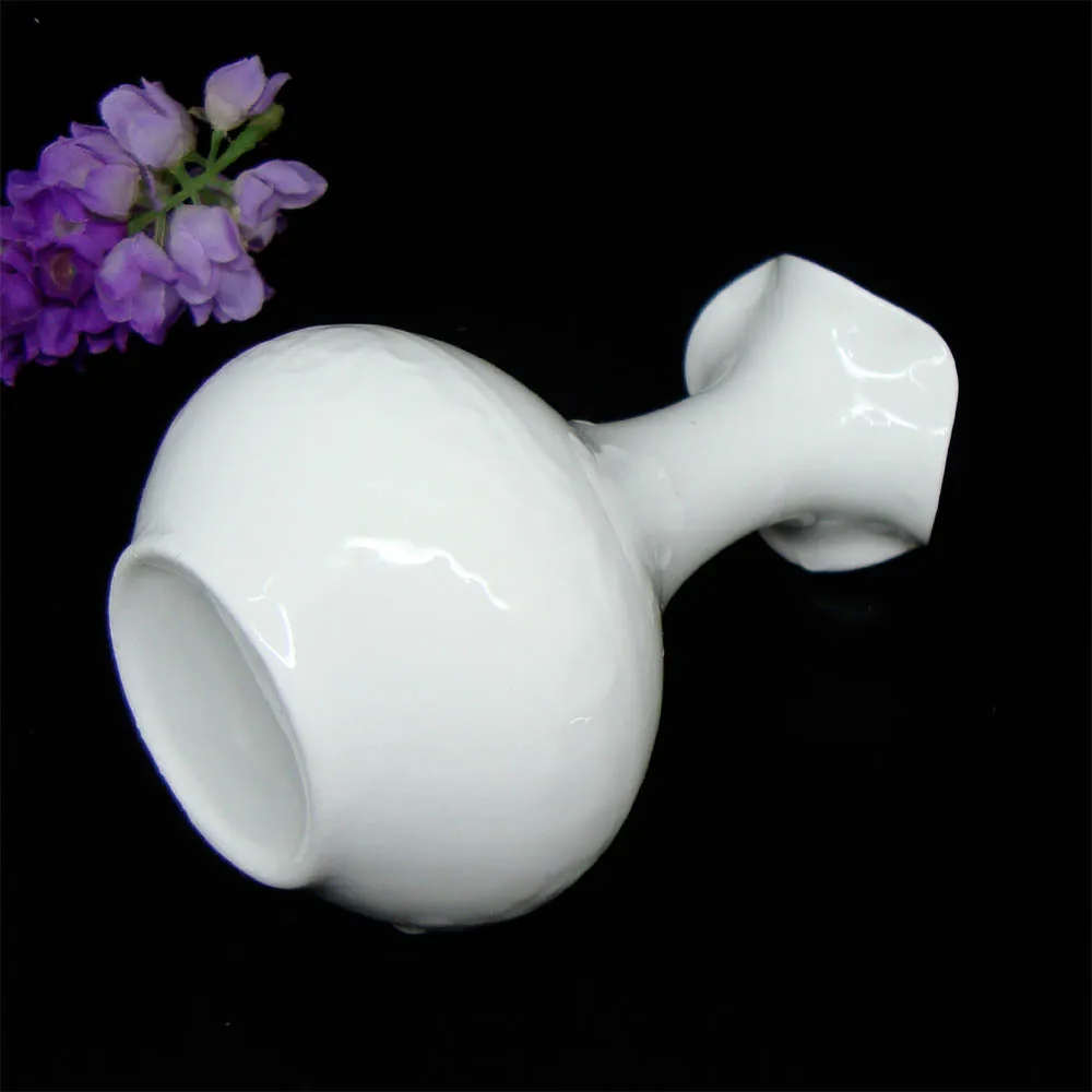 Классическая китайская керамическая мини белая Цветочная ваза фарфоровое