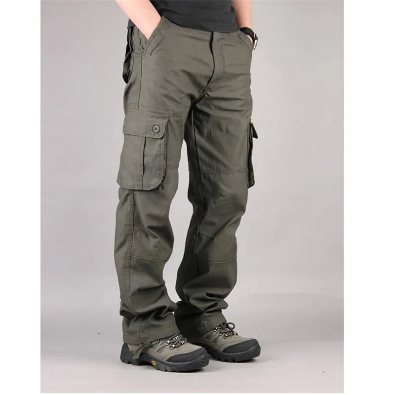 Брюки Мужские брюки карго Повседневное Для мужчин s Пант нескольких Карманный