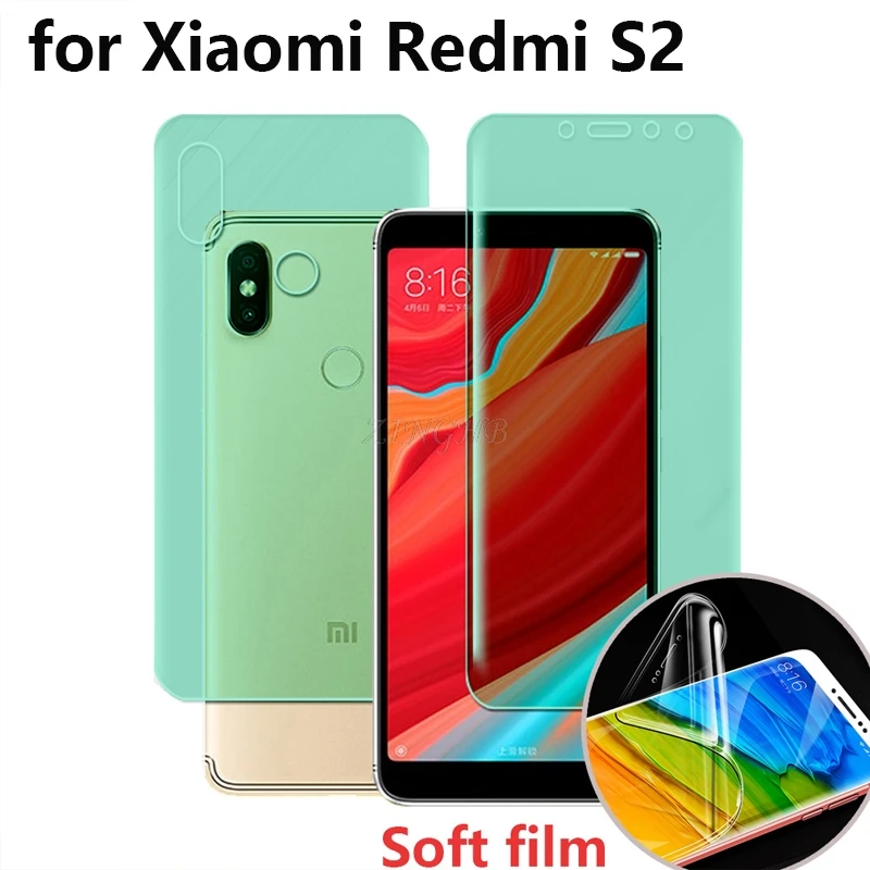 2 шт./лот защита для экрана с защитой от царапин на передней и задней панели Xiaomi Redmi