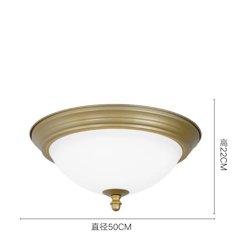 

Ceiling Lights LED Round Glass Bedroom Kitchen Iron Ceiling Light for Room Balcony Corridor Simple Retro LED Ceiling Lamps