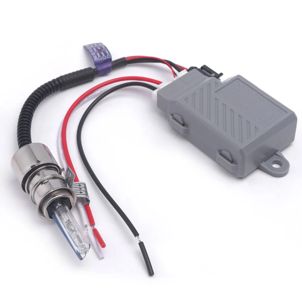 35 Вт Xenon moto rcycle HID kit Фары H4 BA20D H6 Hi/Lo 6000K фары универсальные противотуманные лампы