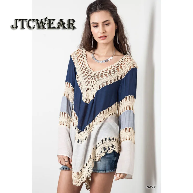 Jtcwear белье женщина футболка с длинным рукавом выдалбливают V Средства ухода за