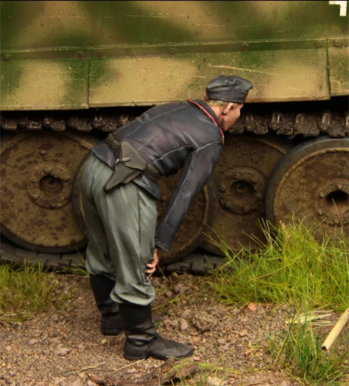 Набор фигурок из смолы 1/35 модель Panzer Crew Курск 1943 1 GK165|Наборы для сборки моделей| |