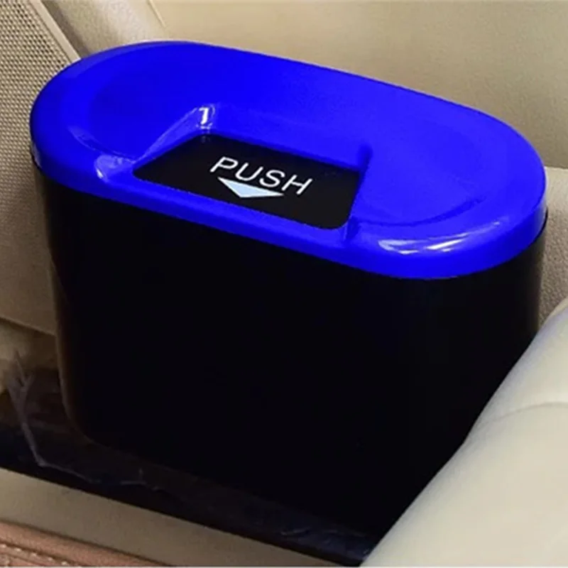 Автомобильные мусорные баки в автомобиле с висячими мешками для мусора ведро