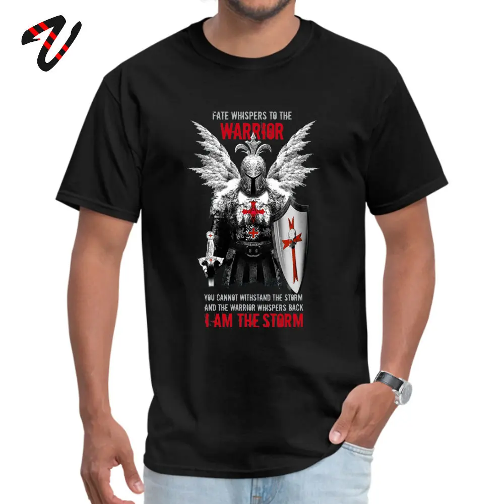 Knights Templar Warrior/футболка с массовым эффектом для Quake классические футболки