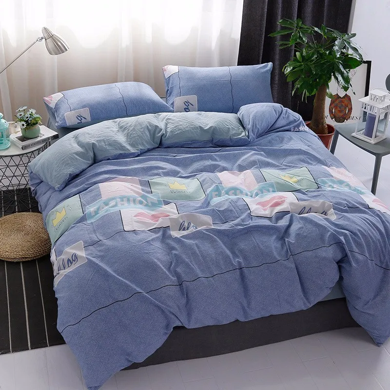 Новинка для взрослых и детей детское Мягкое хлопковое одеяло пододеяльник