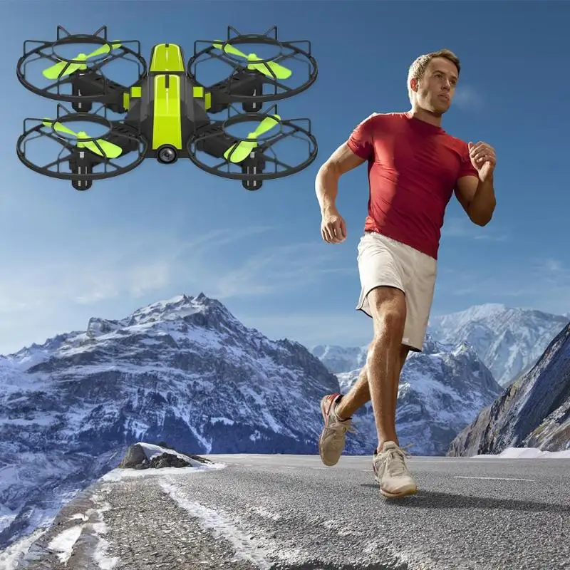 Радиоуправляемый Дрон HD 2,4G WiFi FPV пульт дистанционного управления Квадрокоптер с высокой фиксацией вертолет маленький подарок детские игрушки