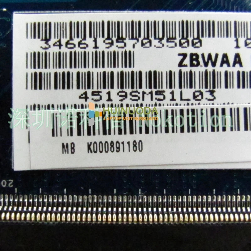 NOKOTION K000891180 для toshiba satellite C55 C55-B C55-B5202 материнская плата ноутбука 15 6 дюймов ddr3 SR1W4