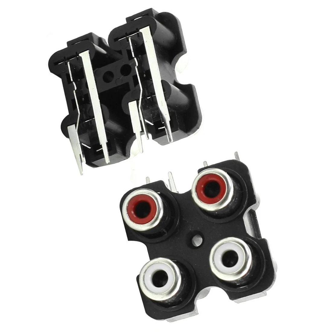 2 шт. монтажное гнездо для печатной платы A/V 4RCA|socket jack|jack a jack2 jack |