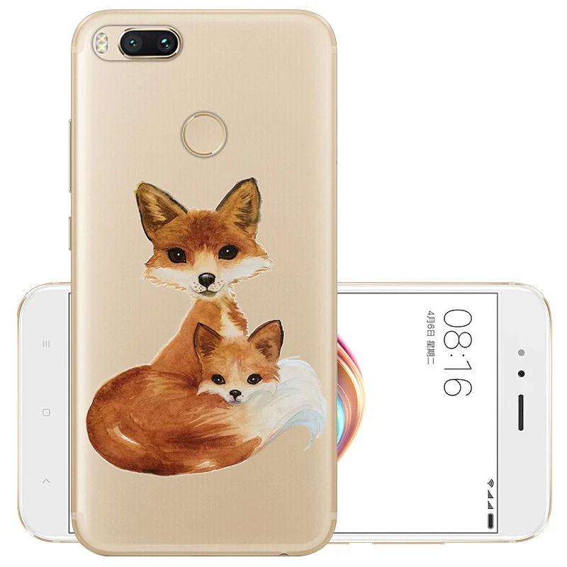 Чехол для Xiaomi Mi A1 чехол телефона из ТПУ Мягкая силиконовая задняя крышка Mi5X