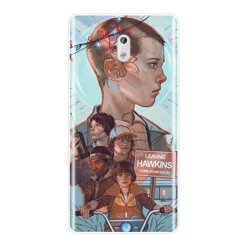 Чехол для телефона странные вещи Nokia X6 7 Plus Мягкая силиконовая задняя крышка 8 6 5 3 2