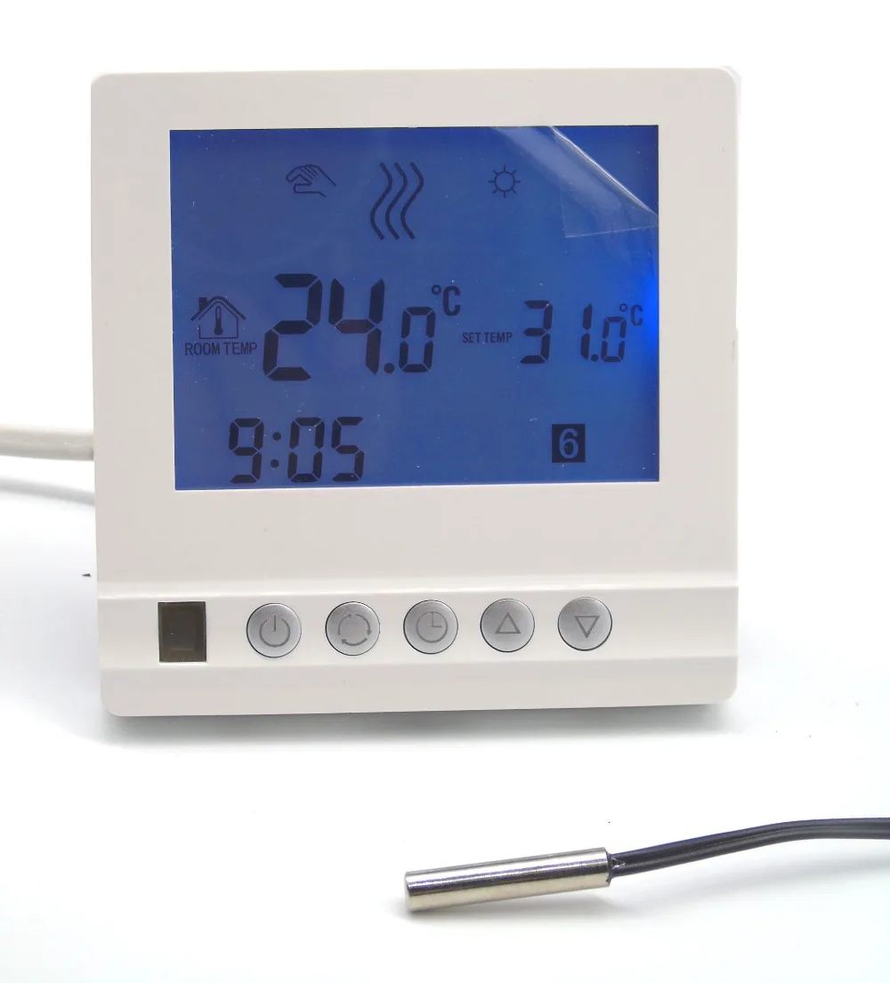 

EU Programmable floor heating thermostat 220v-240v