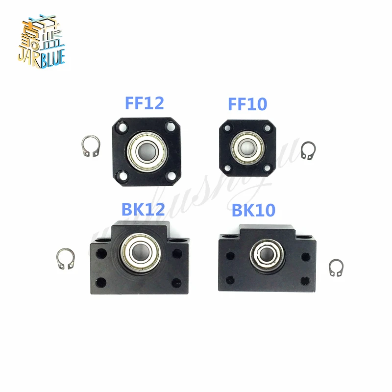 BK10 BF10 BK12 BF12 FK10 FF10 FK12 FF12 фиксированный торцевой подшипник для седла id 8 мм 10 12 болтов