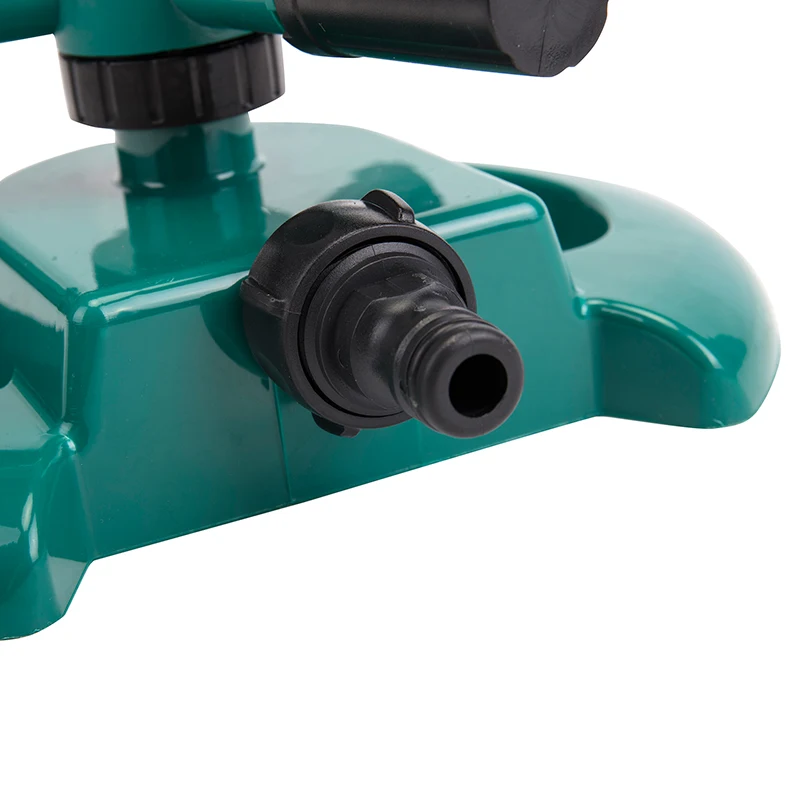 360 Degree Automatic Rotary Nozzle Sprinkler Garden Watering Plastic Three fork Irrigation | Инструменты