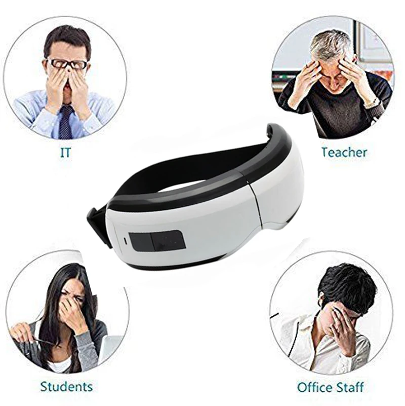 Новейший Электрический магнит для массажа глаз расслабляющий Вибрационный