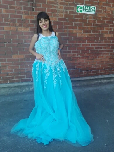 Favordear Новая коллекция Бальные платья 15 лет Vestidos De 15 Anos с высоким воротом красные, розовые, бирюзовые Бальные платья Вечерние платья