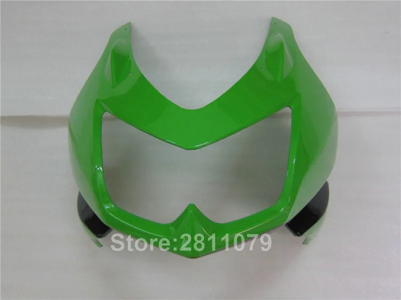 Комплект обтекателей для кузова Kawasaki Ninja 250R EX250 08 14 Зеленые белые черные