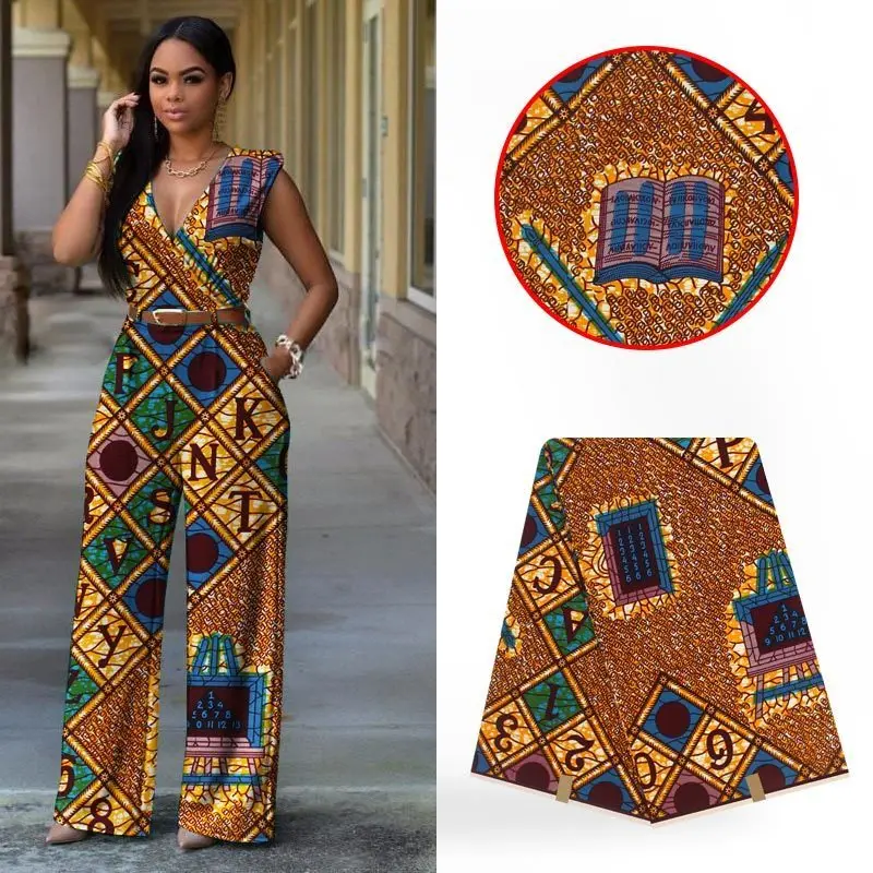 Нигерийские кружевные ткани ASO EBI Африканский хлопок Принт Анкара высокое качество настоящий воск pagne africain горячий воск настоящий