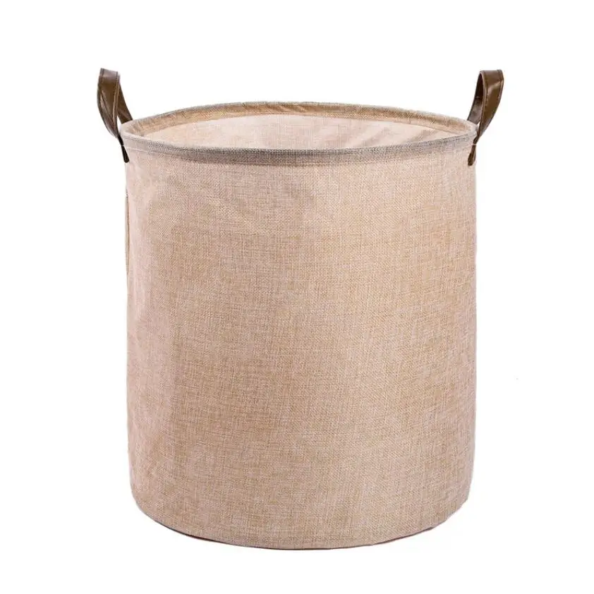 

New Laundry Hamper folding waterproof Clothes Storage Baskets Home decoration Storage barrel kids toy organizer bucket AU1130