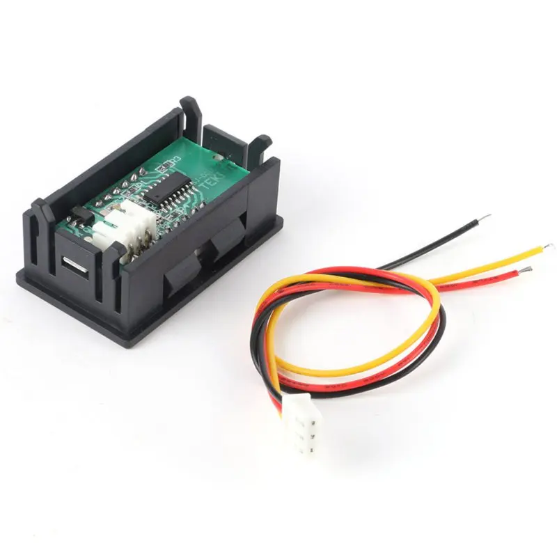 Цифровой вольтметр 2 провода 0 56 дюйма 4 5 30 в|led voltmeter|digital voltmeterpanel meter |