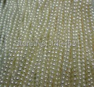 Бусины из ниток длиной 35 см 2 3 мм|beads loose|beads naturalpearl beads |