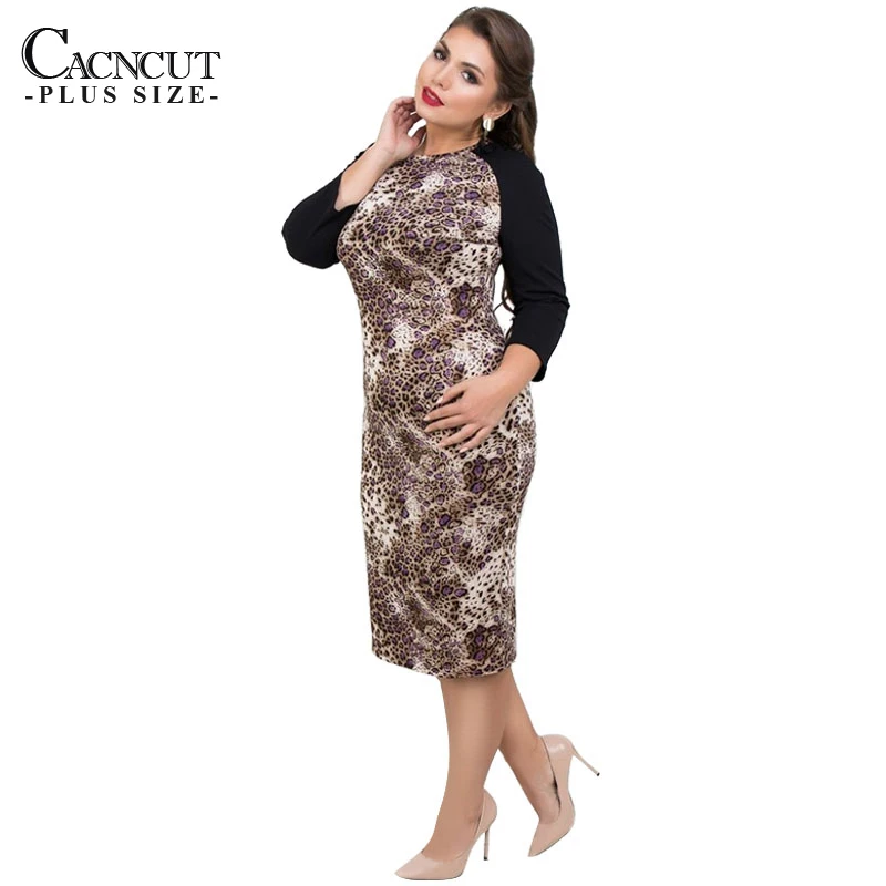 Женское платье с леопардовым принтом большие размеры до 6XL|party clothes|plus size dressbig dress |