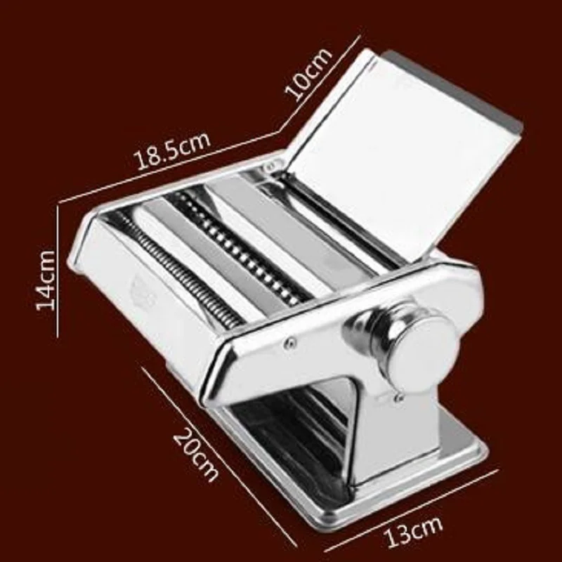 Q1 hot 6-Gear adjustable Durable Stainless Steel Handle Pasta Maker Noodle Press Machine Multifunction Manual Pressing Machine - Цвет: Q1