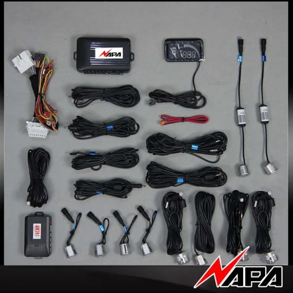 Парковочный прибор с дисплеем HUD 4 датчиками переднего бампера заднего 2 Датчик BSD