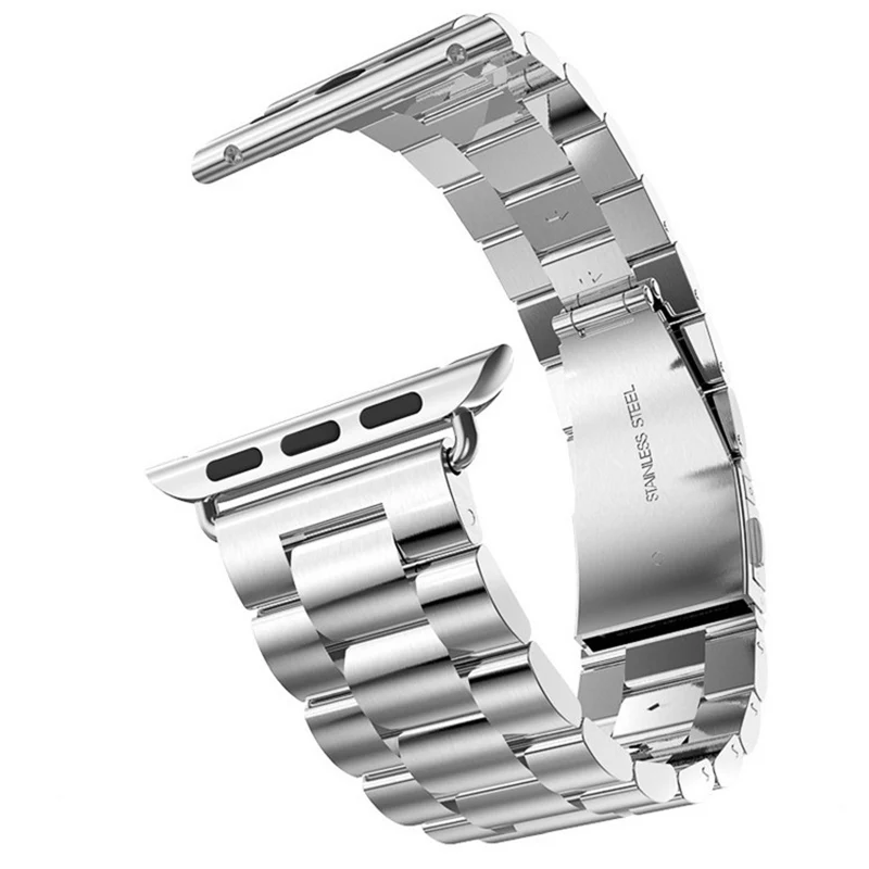 Металлический ремешок Correa для Apple Watch Series 1 2 3 4 умный фитнес-браслет 38 мм 42 мм Pulsera ремешок смарт-Аксессуары