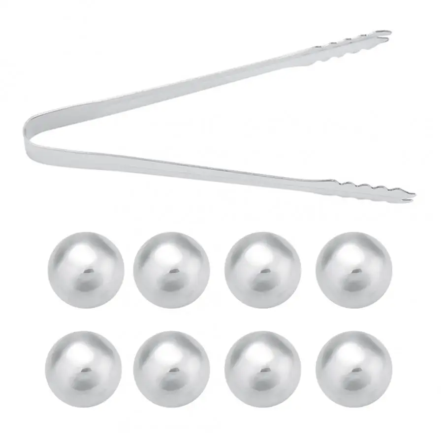 Новый дружественный нержавеющая сталь ледяные сферы озноб Вино Виски охладитель