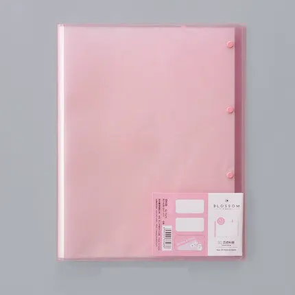 40 Pockets Качество А3 школьный буклет 30/40 карманная папка прозрачная сумка бумажный Органайзер держатель для документов - Цвет: 40 Pockets