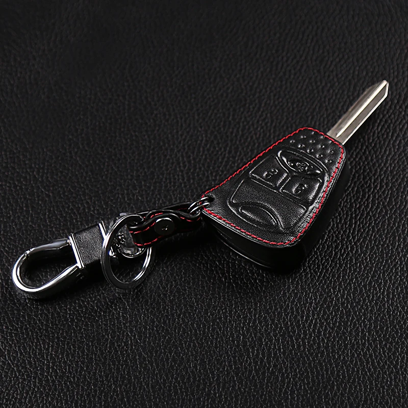 Высокое качество натуральная кожа автомобильный чехол для ключей Стайлинг