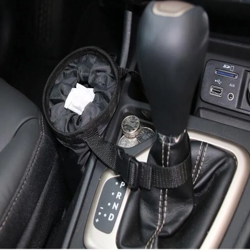 Портативная автомобильная сумка для мусора на заднее сиденье мусорная корзина