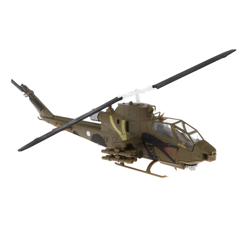 Модель военной модели с подставкой для влюбленных в стиле милитари|Вертолеты