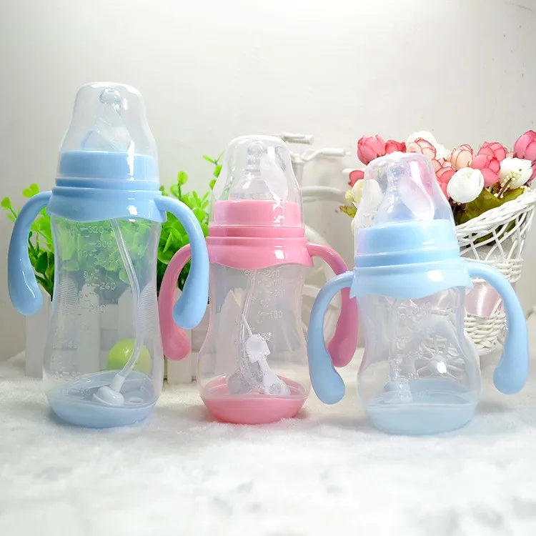 180/240/320 мл широкая BPA детская бутылочка для кормления младенцев бутылочки для кормления биберон мамадеира анти колик с температурным зондированием