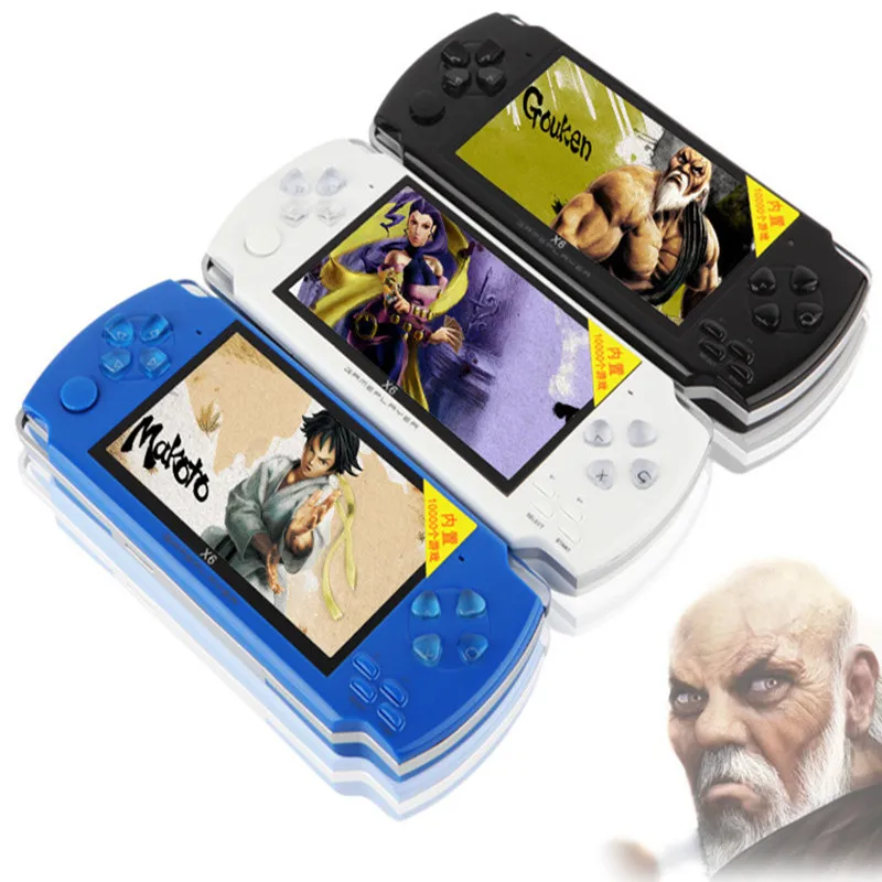 Портативная портативная игровая консоль видео MP4 плеер 8 ГБ Бесплатная загрузка