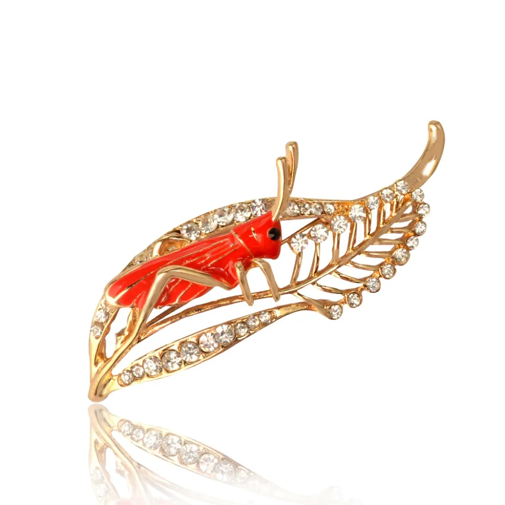 Женская брошка с эмалью свадебная брошь в форме захвата животного аксессуар