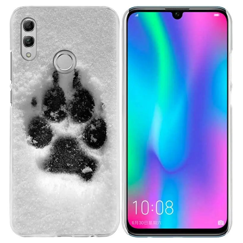 13 Девушка и чехол с волком для huawei Honor 8X Y9 9 10 Lite Play 8C 8S 8A Pro V20 20i 10i Y6 Y7 Жесткий PC Coque Capa чехол для телефона - Цвет: 13
